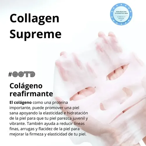/mascarilla 10 Hidratante Collagen Cosmética Coreana+