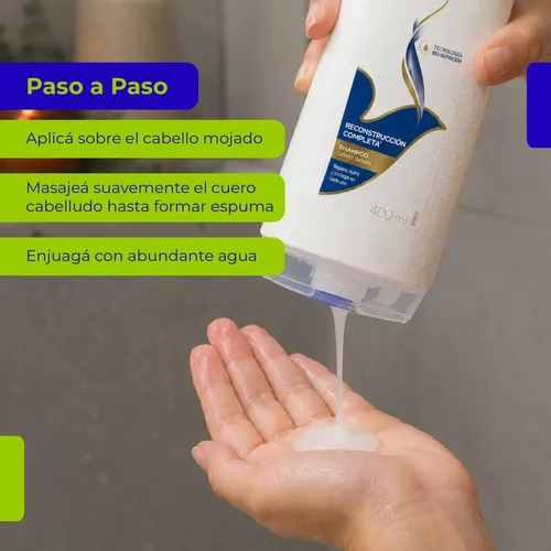 Shampoo Dove Reconstrucción Completa X 400 Ml