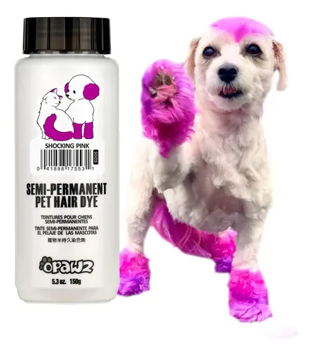 Tinte Para Mascotas Opawz Semipermanente Naranja Calabaza Pa