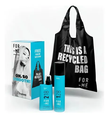 Kit 128 + 218 + Tote Bag Oh So Smooth For Me Framesi