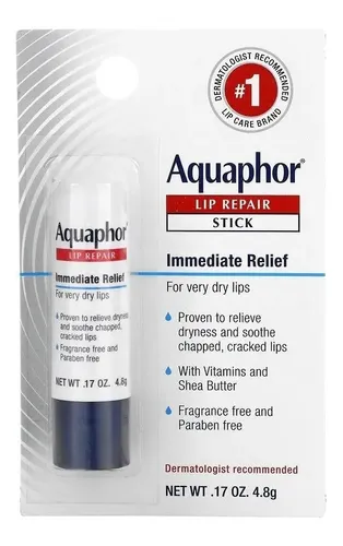 Aquaphor Lip Repair Stick – Bálsamo Labial Alivio Inmediato 4,8g