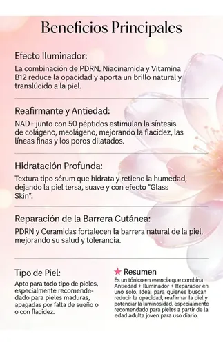 Ye Un Tónico Iluminador | Hidratante Y Antienvejecimiento X