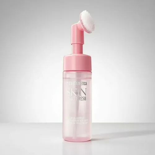 Espuma Limpiadora Facial Tei Con Cepillo Integrado