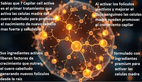 Capilar Cell Active Tratamiento Científico Anticaída Pelo
