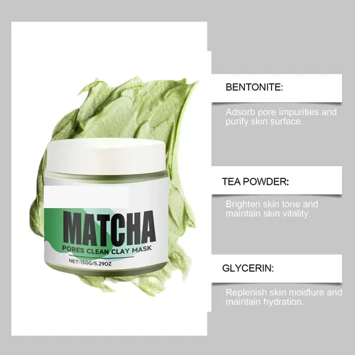 Mascarilla De Barro Limpiadora De Poros Matcha 1ud