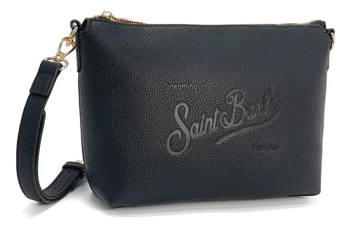 Bolso Multifuncional De Cuero Sintético Negro