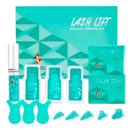 Kit Profesional Lash Lifting Rizado Pestañas Iconsign Pro Co