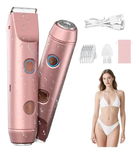 Depiladora Bikini Para Mujer Doble Cabeza Eléctrica Tein