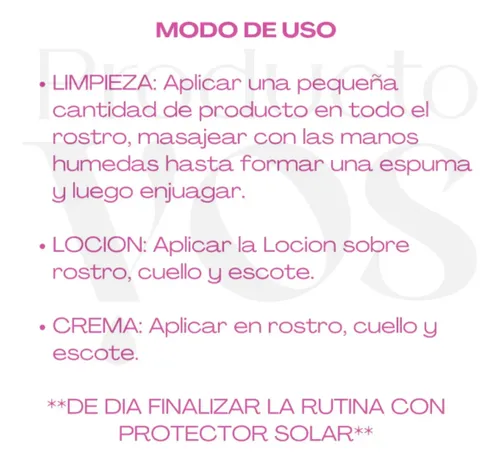 Rutina Skincare Piel Seca Antiage Hidratacion Facial Idraet