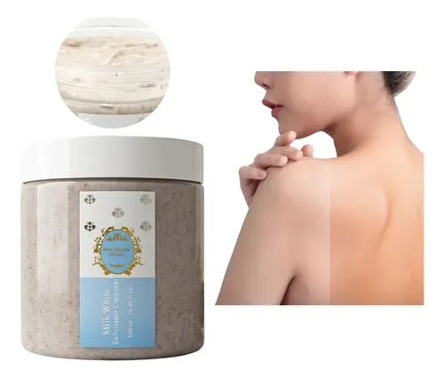 Crema Corporal Leche 500ml Renueva Piel Lisa Suave Luminosa