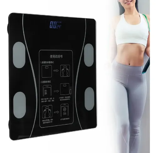 Balanza Digital Pirotech Inteligente con Bluetooth para Baño y App Celular