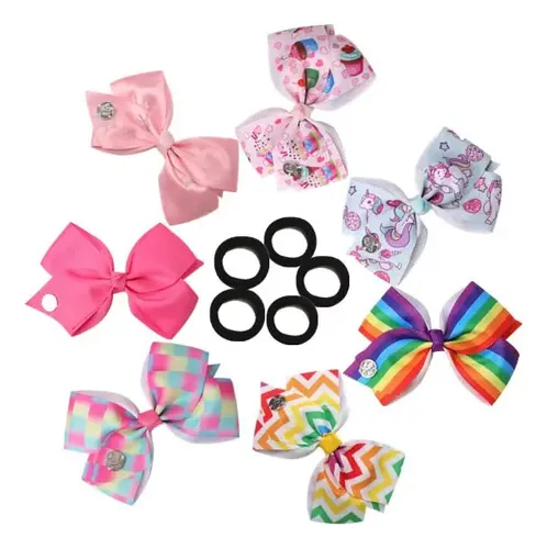 Set De Lazos Para El Pelo Jojo Siwa, Cinta De Grogrén Para N
