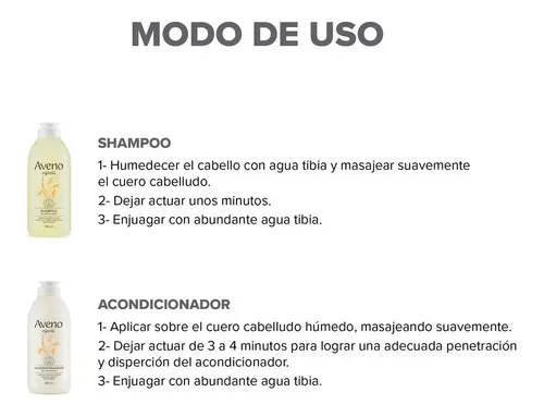 Aveno Infantil Combo Shampoo 250ml+acondicionador 250ml Ofer