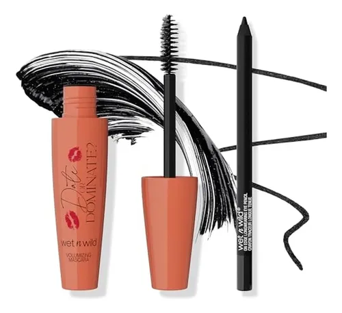 Set De Rímel Y Delineador Voluminizador Date Or Dominate De