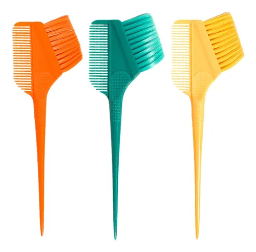 Set De 3 Cepillos Para Tintura De Cabello, Peinados Y Colora