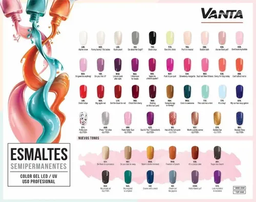 Vanta X3 Esmaltes Semipermanentes Gel On-off Cabina X 15 Ml