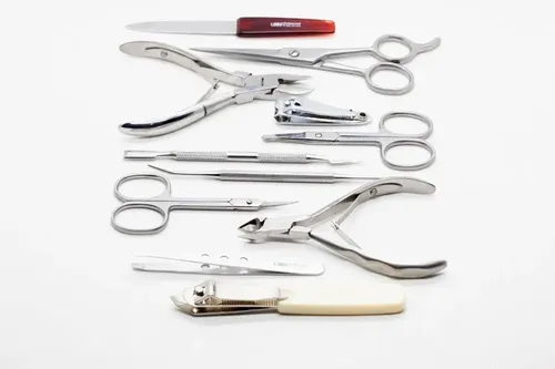 Estuche Profesional Manicure/pedicure 11 Pzs Acero Inox Lobo