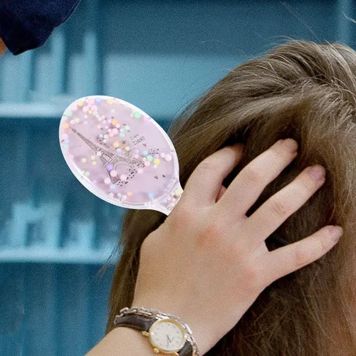 Cepillo Desenredante Para Cabello Con Dibujos Animados Para