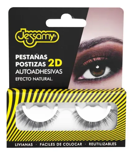 Extensiones Pestañas Postizas 2d Autoadhesivas Jessamy G123