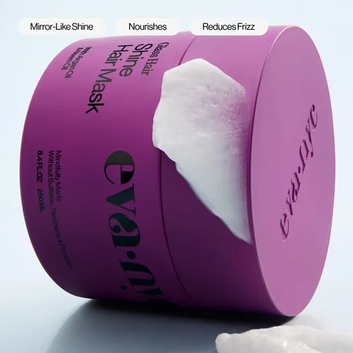 Mascarilla Capilar Eva Nyc Glass Hair Shine 250 Ml