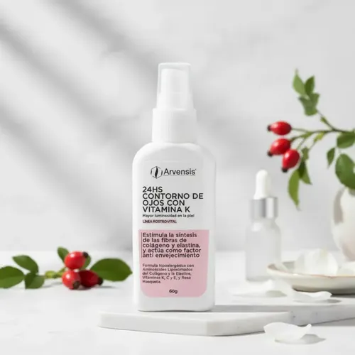 Crema Contorno De Ojos Vitamina K 24hs 60c Bolsas Y Ojeras