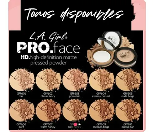 Polvo La Girl Pro.face Hd Original