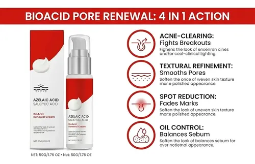 Crema De Tratamiento Para Manchas De Acné Con 10% De Ácido A
