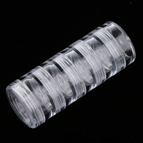 25, Frascos Pequeños Transparentes, Envases De Cosméticos,