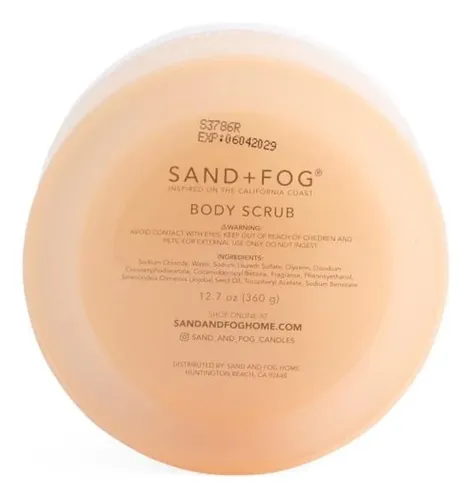 Exfoliante Corporal Sand + Fog, 360 Ml, Helado De Mango