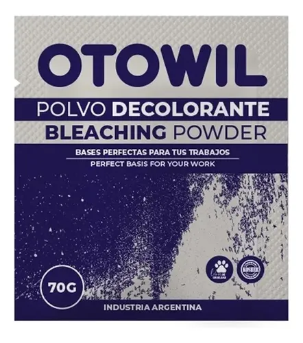 Caja X 12 Polvo Decolorante X 70g Otowil