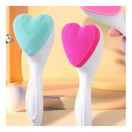 Cepillo Facial Limpiador De Silicona Manual