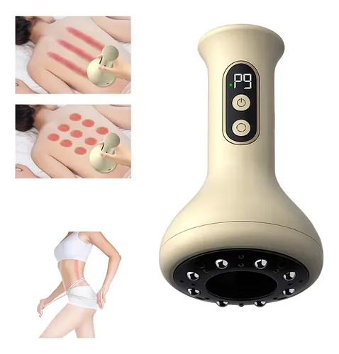 Masajeador Doméstico Eléctrico De Gua Sha Y Ventosas Con