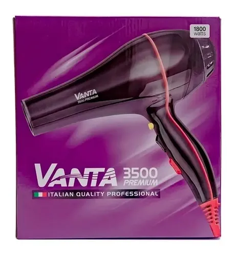 Secador De Pelo Profesional Vanta 3500 Premium Frio Calor Cs