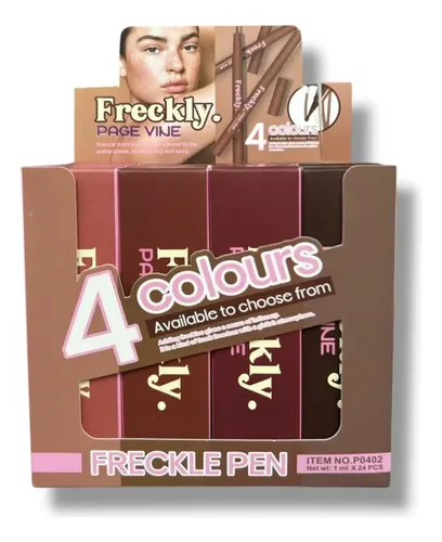 Lápiz Pecas Falsas Estilo Natural Freckles Waterproof Stamp