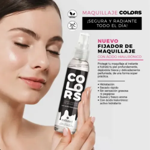 Spray Fijador De Maquillaje Makeup Colors Millanel 125ml