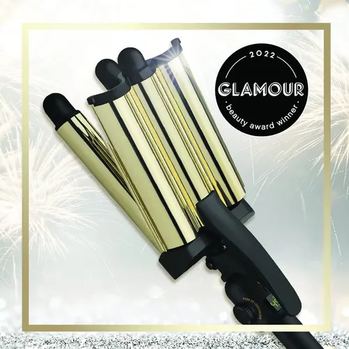 Hair Waver Hot Tools Pro Artist, Oro Digital De 24 Quilates,