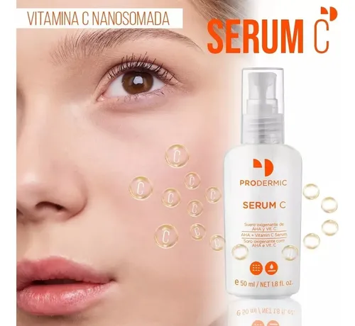 Prodermic Serum C 50ml Suero Vital Hidratante Hidroxiacidos