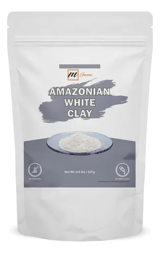 Arcilla Blanca Amazónica 100% Natural Para Mascarilla Y