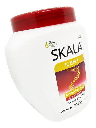 Mascarilla Capilar 12 En 1 Restauración Y Brillo 1kg Skala