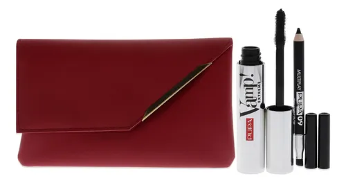 Set De Rímel Y Lápiz De Ojos Pupa Milano Vamp! Extreme 3 Pc