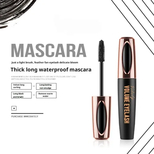 Máscara De Pestañas Black Volume, Alargadora, Impermeable, N