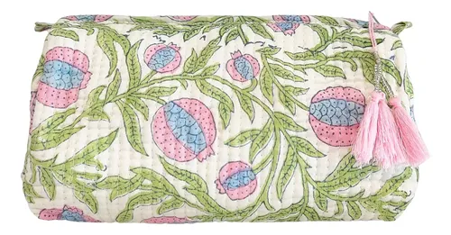 Neceser Y Estuche De Maquillaje Palmetto Home Block Print Ro