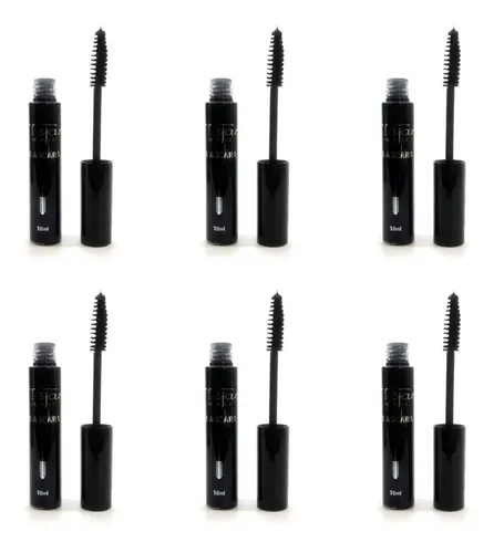 Mascara Pestañas Negra Tejar Larga Duracion X 6 Unidades