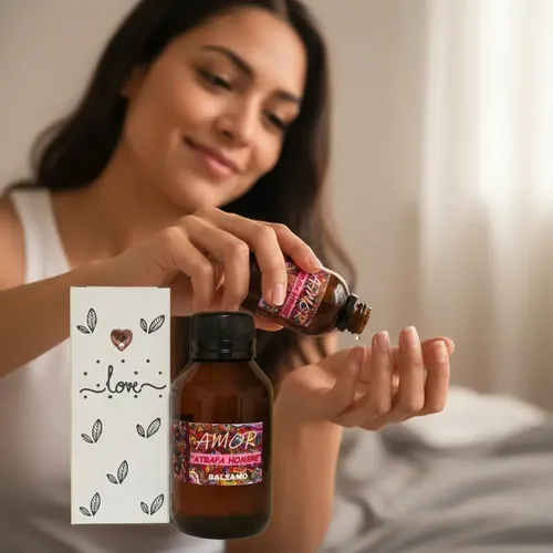 Bálsamo Loción Para La Atracción Pasión Y Amor Atrapa Hombre