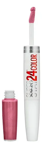Labial Liquido Maybelline Superstay 24hs 2.3 Ml Acabado Satinado Color Perpetual plum