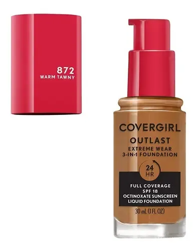 Covergirl Outlast Extream Wear 3 En 1 Tono Warm Tawny – 872