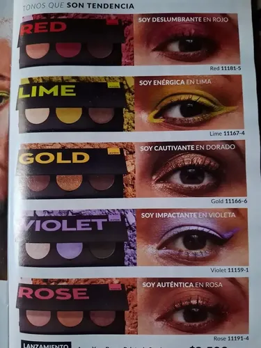 Avon Paleta De Sombras Trio De Sombras Ojos Maquillaje Nude Color Violeta