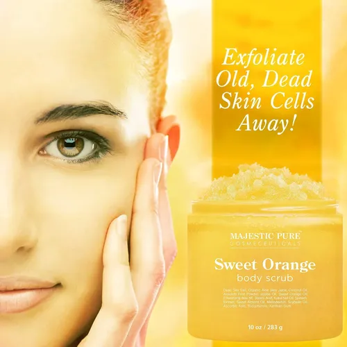 Majestic Pure Exfoliante Corporal De Naranja Dulce – Exfolia