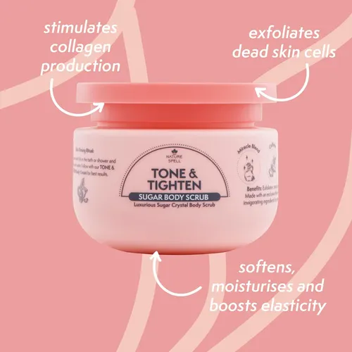 Exfoliante Corporal Nature Spell Tone & Tighten Vegano 310 M