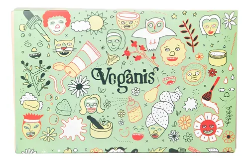 Veganis Kit Facial De Noche Gift Regalo 4 Especial Mamá